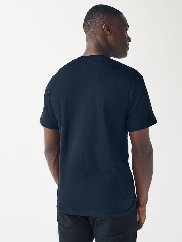 Vans Mens Left Chest Logo 100% Cotton T-Shirt - Image 2 of 4