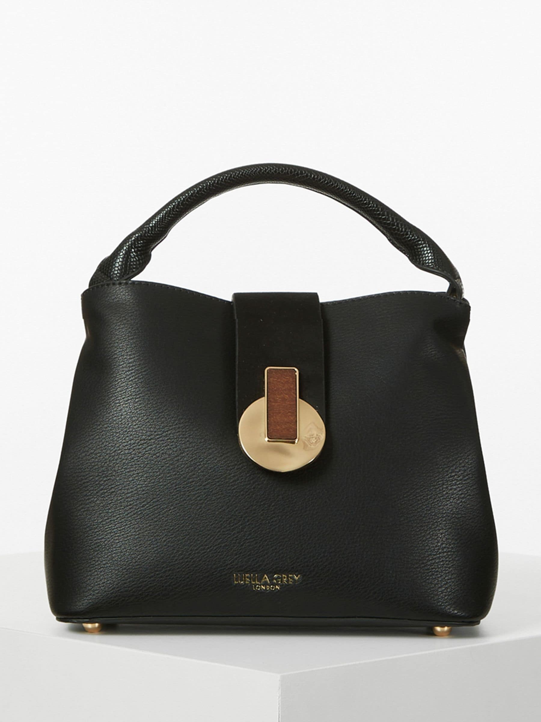 Przeglądaj Czarny - Casualowa torebka na długim pasku Luella