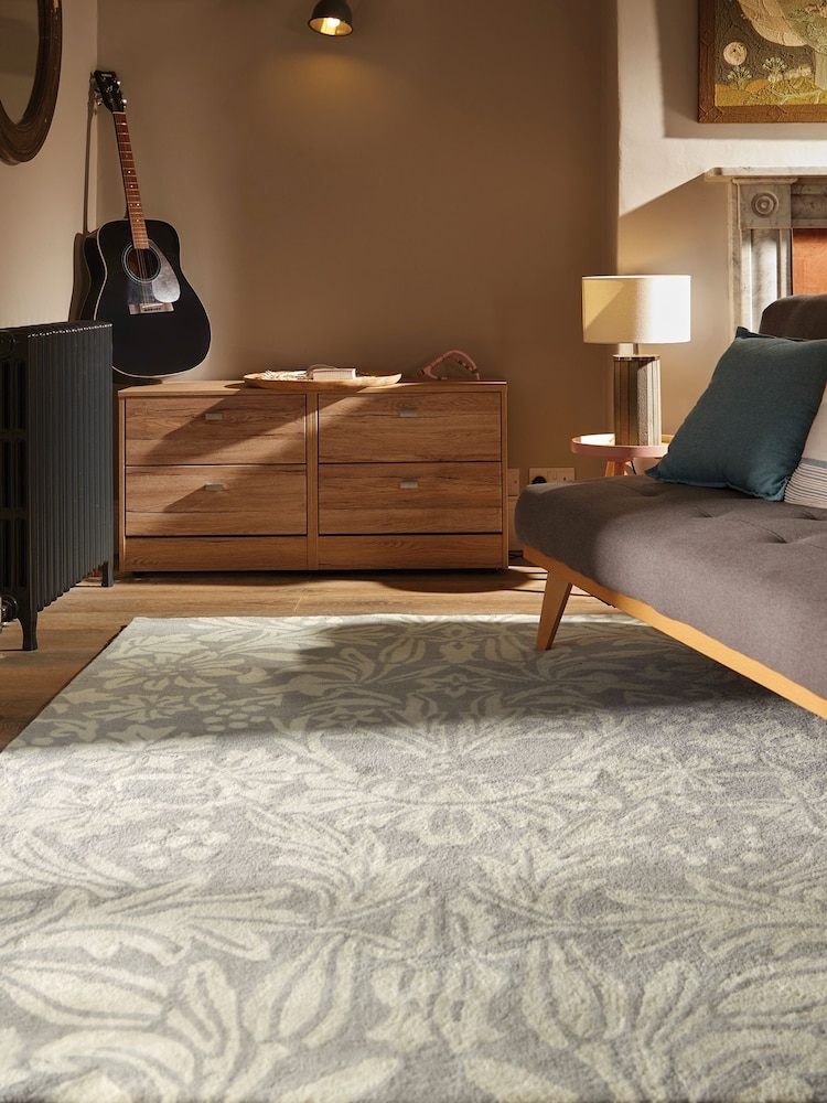 Origins Grey Heritage Rug - Image 1 of 4