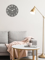 Thomas Kent Clocks Grey Classic Arabic Dolphin Small Wall Clock - Image 1 of 3