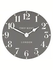 Thomas Kent Clocks Grey Classic Arabic Dolphin Small Wall Clock - Image 2 of 3