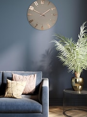 Thomas Kent Clocks Rose Gold Mulberry Large Wall Clock - Image 1 of 4