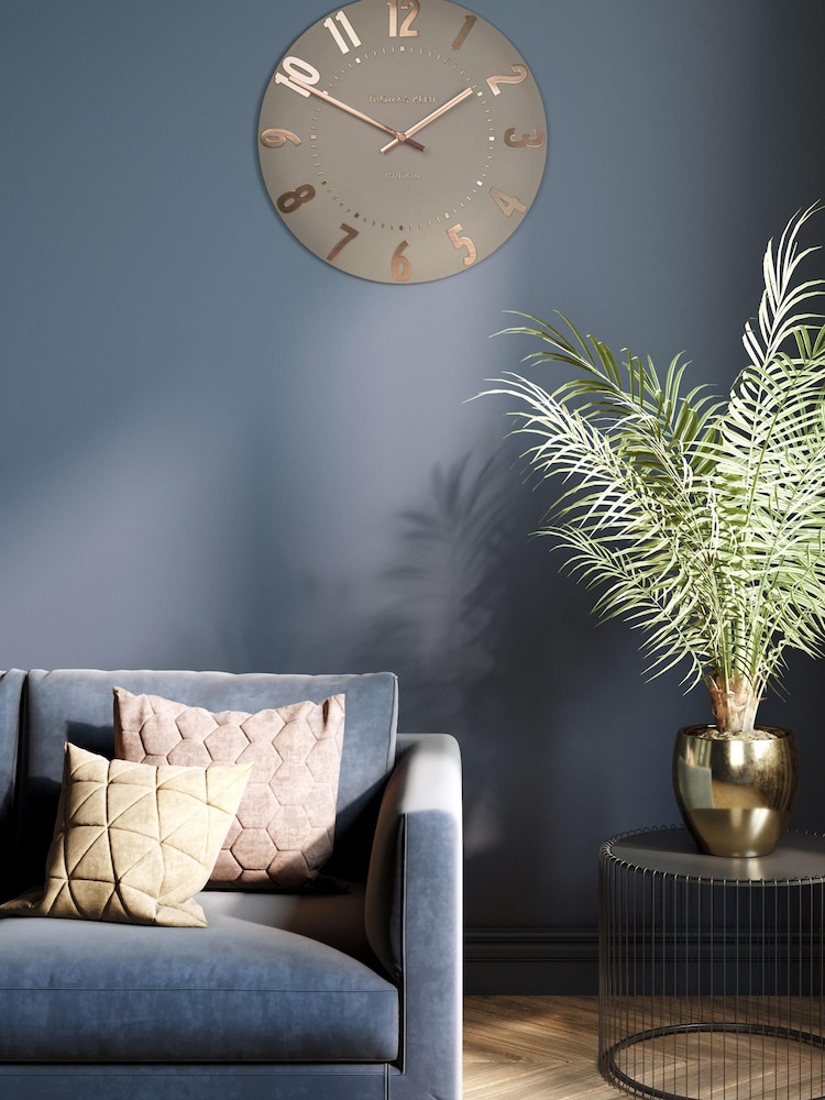 Thomas Kent Clocks Rose Gold Mulberry Large Wall Clock - Image 1 of 4