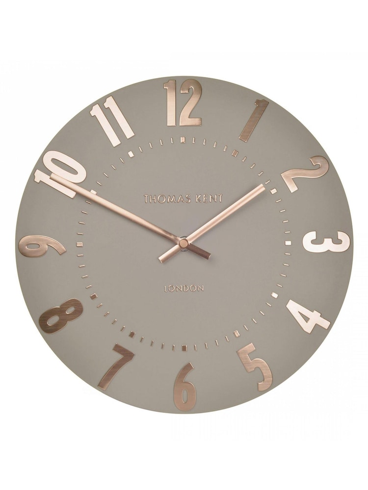 Thomas Kent Clocks Rose Gold Mulberry Large Wall Clock - Image 2 of 4