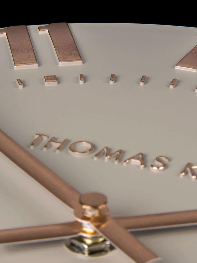 Thomas Kent Clocks Rose Gold Mulberry Large Wall Clock - Image 4 of 4