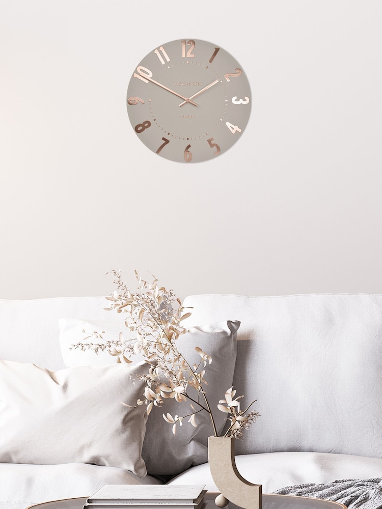 Thomas Kent Clocks Rose Gold Mulberry Small Wall Clock - Image 1 of 3