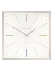 Thomas Kent Clocks White Editor Salt Large Wall Clock - Image 2 of 4