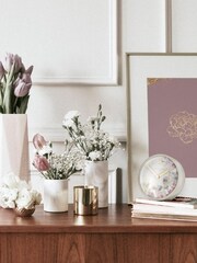 Thomas Kent Clocks Grey Mini Crofter Mantel Clock - Image 1 of 2