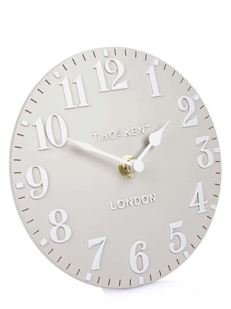 Thomas Kent Clocks Grey Classic Arabic Wall Clock - Image 2 of 2