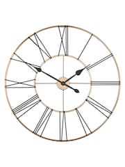 Thomas Kent Clocks Copper Summer House Oversized Wall Clock - Image 2 of 4