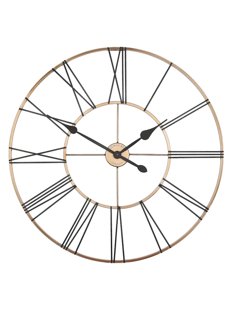 Thomas Kent Clocks Copper Summer House Oversized Wall Clock - Image 2 of 4