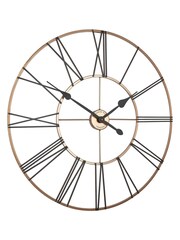 Thomas Kent Clocks Copper Summer House Oversized Wall Clock - Image 3 of 4