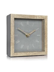 Thomas Kent Clocks Grey Nordic Cement Mantel Clock - Image 2 of 2