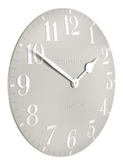 Thomas Kent Clocks Grey Classic Arabic Large Wall Clock - Image 3 of 3