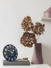 Thomas Kent Clocks Grey Classic Arabic Ink Mantel Clock - Image 1 of 2