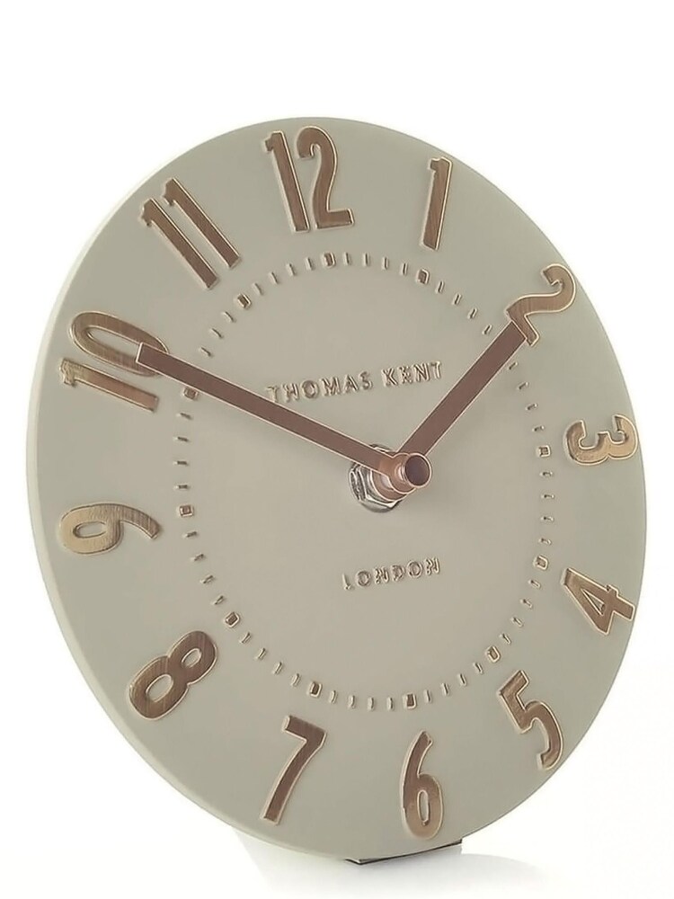 Thomas Kent Clocks Rose Gold Mulberry Mantel Clock - Image 2 of 2