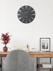 Thomas Kent Clocks Grey Mulberry Small Wall Clock - Image 1 of 3