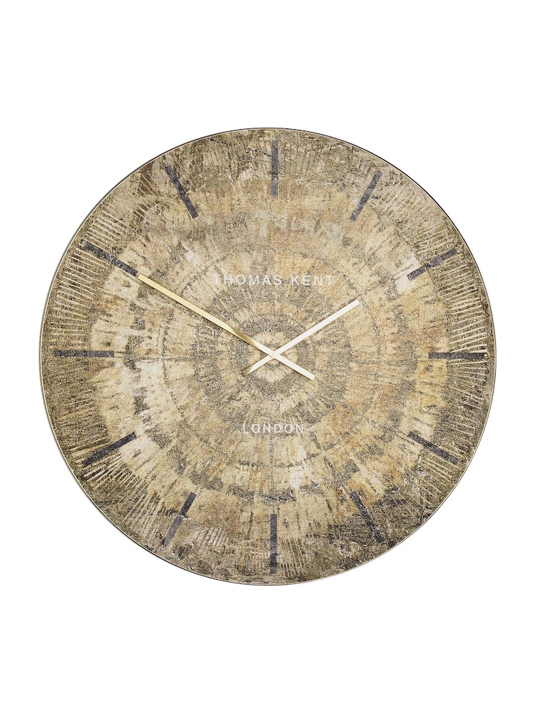 Thomas Kent Clocks Gold Starburst Oversized Wall Clock - Image 2 of 4