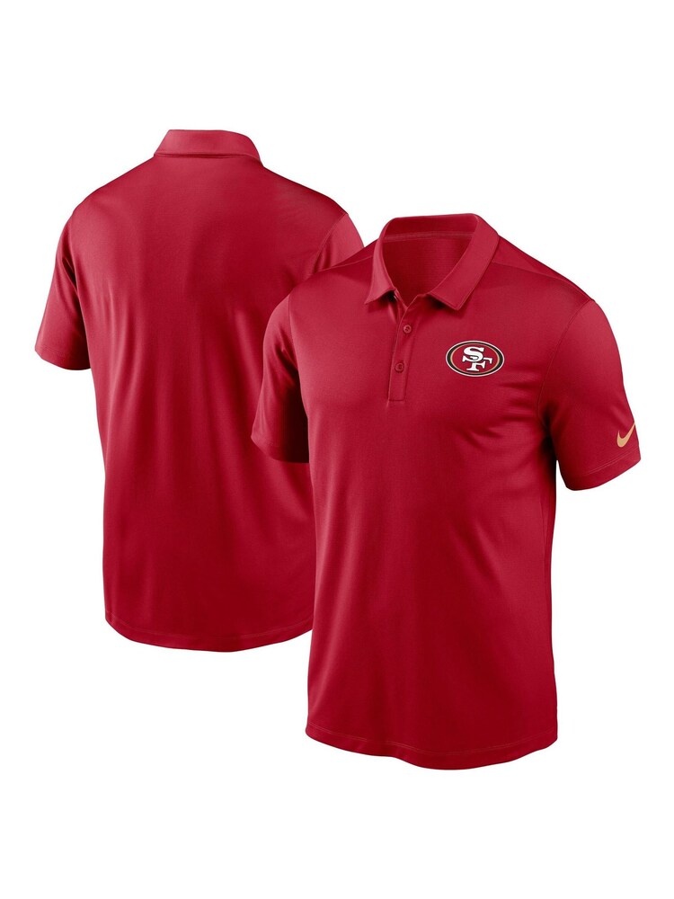 Nike Red NFL Fanatics San Francisco Nike Franchise Polo Shirt - Image 3 of 3
