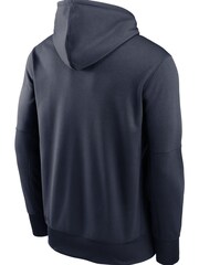 Nike Black NFL Fanatics Chicago Bears Nike Prime Logo Therma Pullover Hoodie - Image 3 of 3