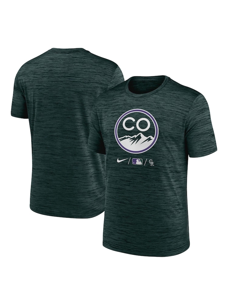 Nike Green Fanatics Colorado Rockies Nike City Connect Legend Practice Velocity Football Shirt - Image 1 of 3
