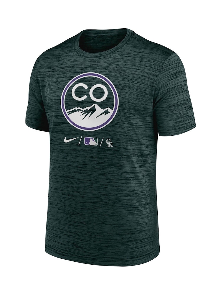 Nike Green Fanatics Colorado Rockies Nike City Connect Legend Practice Velocity Football Shirt - Image 2 of 3
