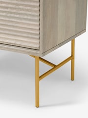 MADE.COM Grey Haines Tall Cabinet - Image 4 of 7