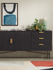 MADE.COM Charcoal Haines Sideboard - Image 1 of 4