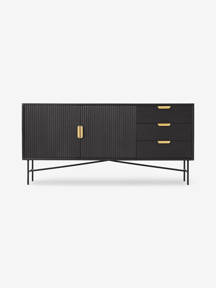 MADE.COM Charcoal Haines Sideboard - Image 2 of 4