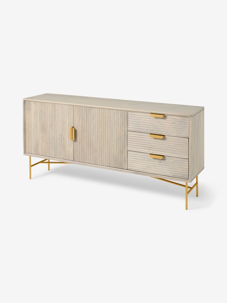 MADE.COM Grey Haines Sideboard - Image 1 of 3