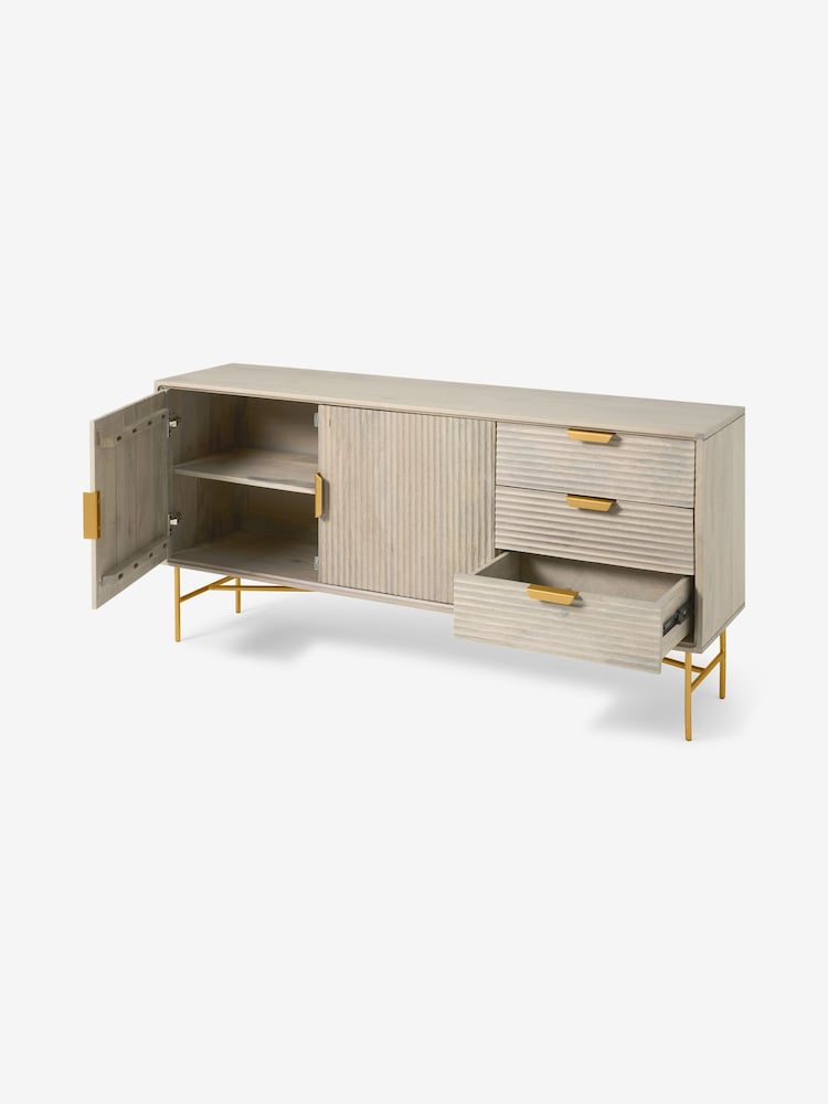 MADE.COM Grey Haines Sideboard - Image 2 of 3