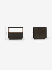 MADE.COM Wood Anderson Bedside Table - Image 6 of 7