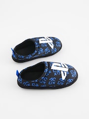 Black PlayStation Sporty Mule Slippers - Image 2 of 4