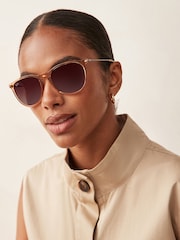 Transparent, Braun - Ray-Ban® Erika Sonnenbrille - Bild 1 von 14