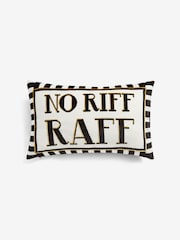 Прямоугольная подушка с надписью No Riff - Изображение 5 из 6