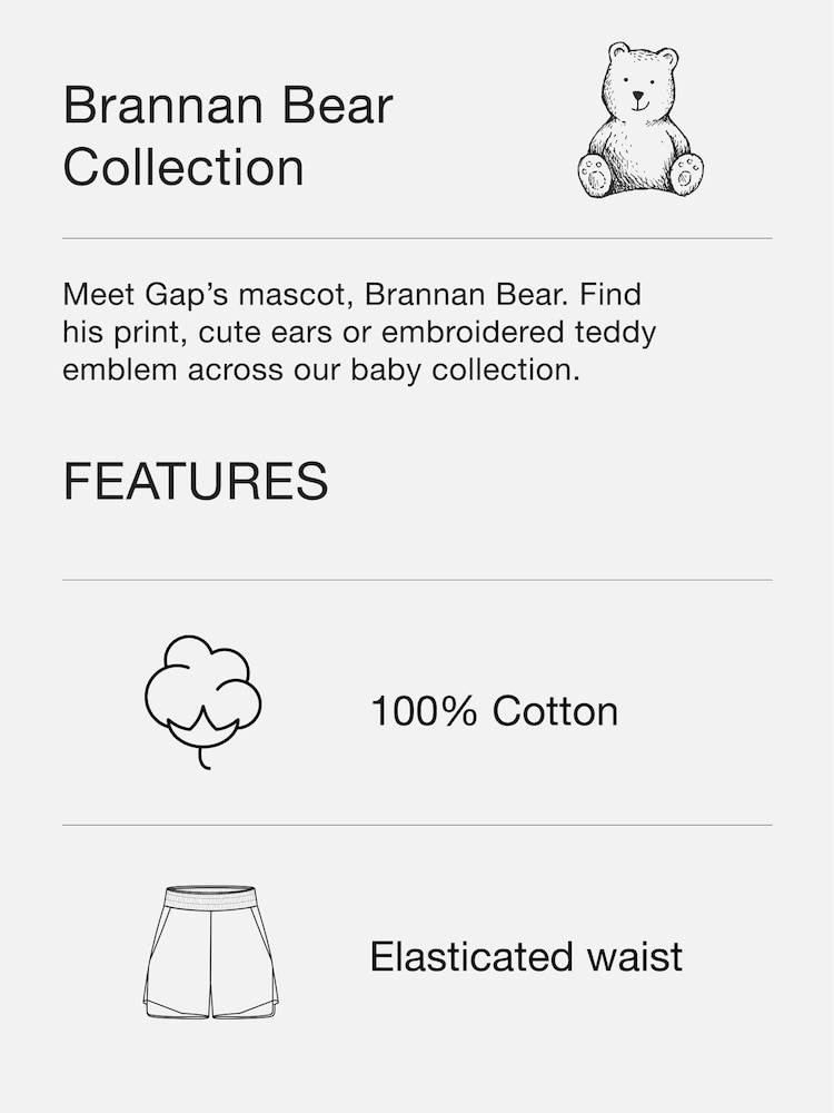 Gap Blue Camoflauge Brannan Bear Pull On Joggers (Newborn-5yrs) - Image 4 of 4