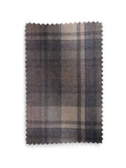 Blue/Grey Next Alpine Check Super Thermal Eyelet Curtains - Image 5 of 6