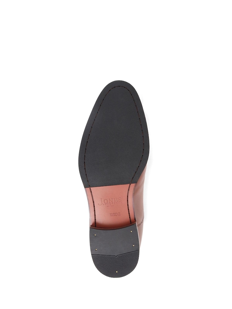 Коричневый - Широкая платформа - Jones Bootmaker Matthew Leather Oxford Shoes - Image 6 of 6