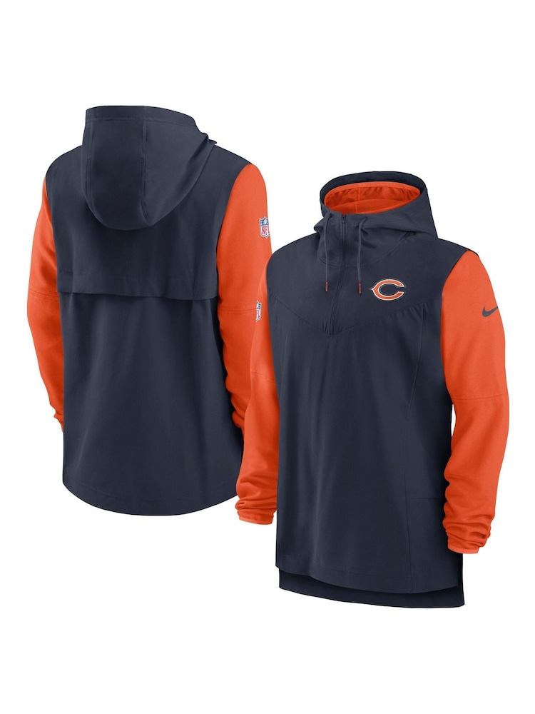 Nike Blue NFL Fanatics Chicago Bears Sideline Player Lightweight Jacket - Image 1 of 3