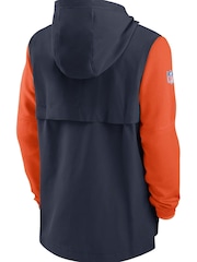 Nike Blue NFL Fanatics Chicago Bears Sideline Player Lightweight Jacket - Image 3 of 3