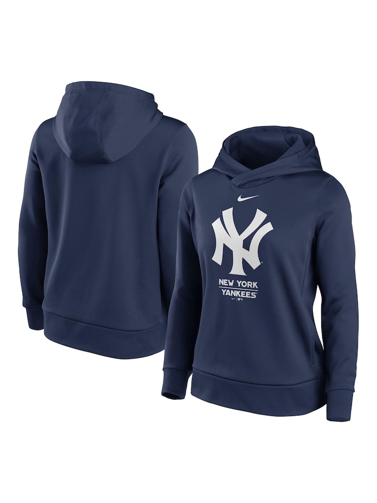 Nike Blue Fanatics Womens New York Yankees Nike Alternate Logo Performance Therma Pullover Hoodie Womens - Image 1 of 3 Nike Blue Fanatics Womens New York Yankees Nike Alternate Logo Performance Therma Pullover Hoodie Womens - Image 1 of 3