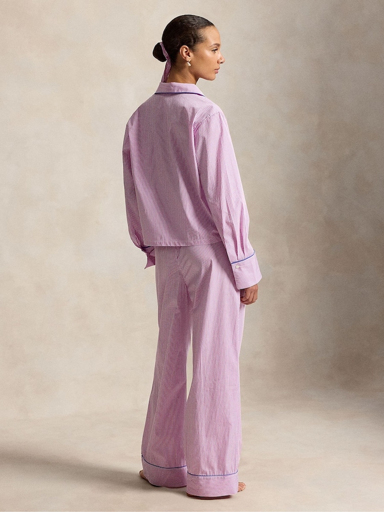 Polo Ralph Lauren Shirting Stripes Long Sleeve Pyjamas Set - Imagen 2 de 4