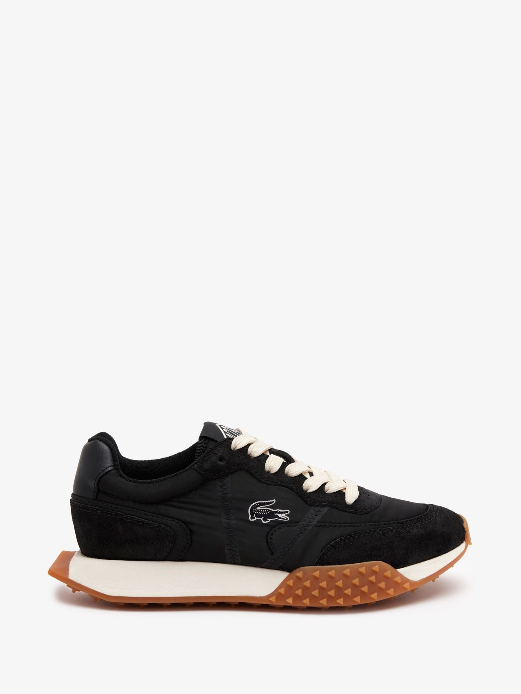 Buy Lacoste Womens L Spin Deluxe Black Trainers from Next Luxembourg