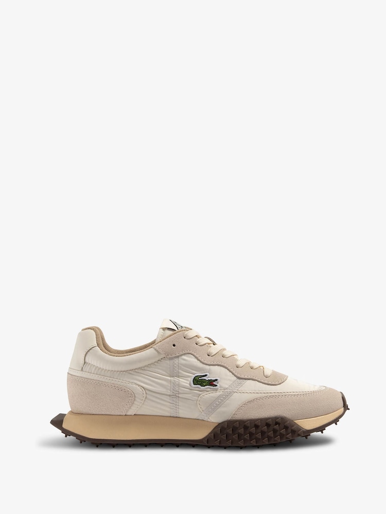 Lacoste Beige L-Spin Deluxe 3.0 Trainers - Image 1 of 7