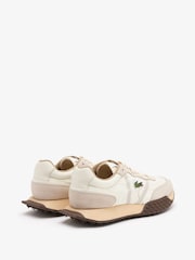 Lacoste Beige L-Spin Deluxe 3.0 Trainers - Image 3 of 7