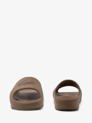 Lacoste Womens Serve Brown Slides - Image 3 of 4