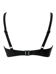 Pour Moi Black Free Spirit Lightly Padded U/W Twist Front Top - Image 5 of 5