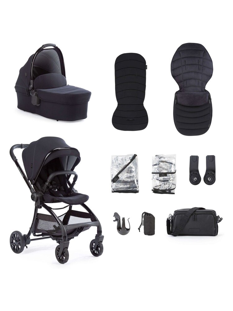 Junior Jones Rich Black Aylo Essential Stroller Bundle - Image 1 of 6