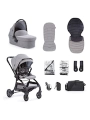 Junior Jones Grey Marl Junior Jones Aylo Essential Stroller Bundle - Image 1 of 6