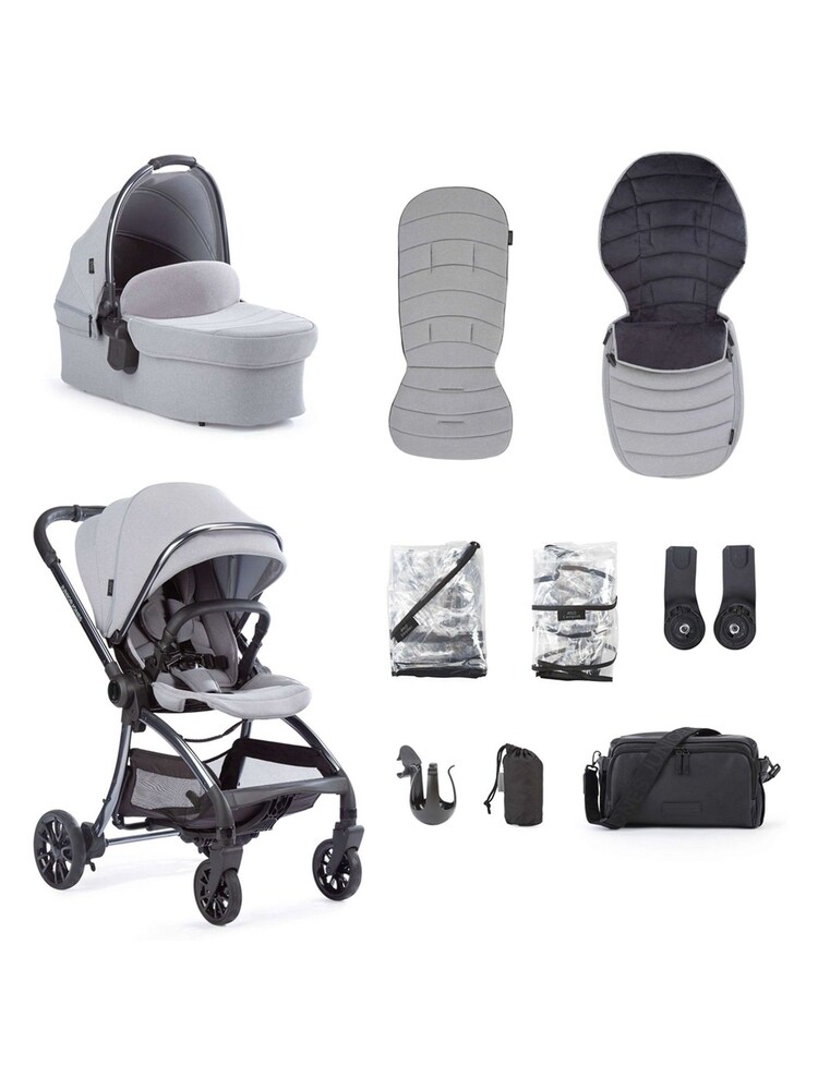 Junior Jones Pebble Grey Aylo Essential Stroller Bundle - Image 1 of 6